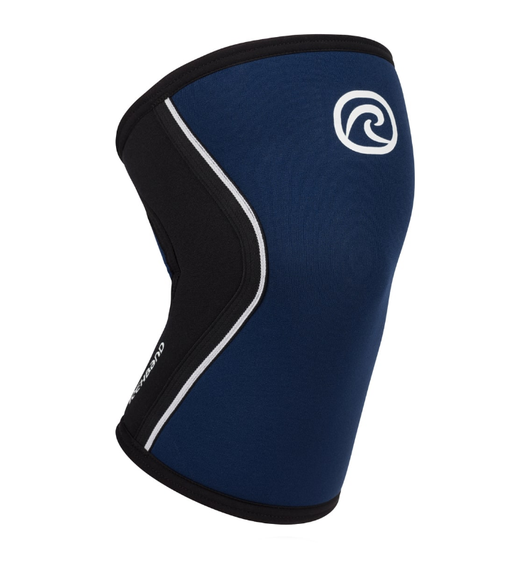 Knäskydd 5mm Rehband - Black/Navy 